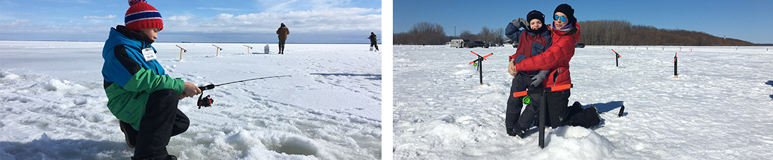 Ice fishing